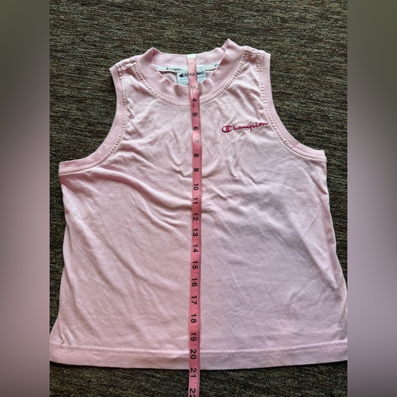 Champion Women's Crewneck Muscle Tank Pink Size small - Picture 8 of 8